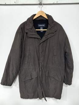 London Fog Brown Insulated Coat Men's Size M