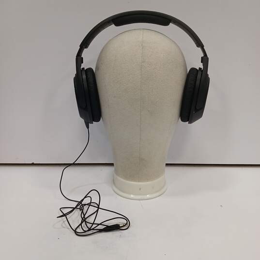 Black Sennheiser Headphones image number 1