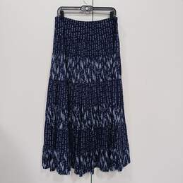 Style & Co Blue Long Skirt Women's Size L