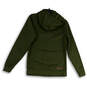 Womens Green Storm Cold Gear Long Sleeve Drawstring Pullover Hoodie Size S image number 2