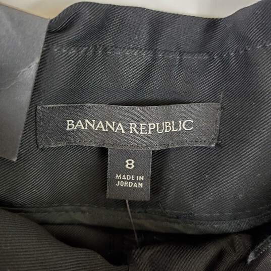 Banana Republic Women Black Shorts Sz 8 NWT image number 3