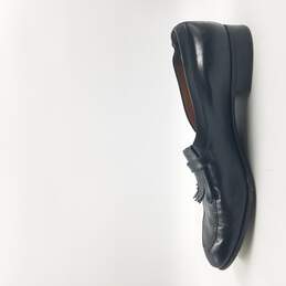 Salvatore Ferragamo Fringe Loafers Men's Sz 9D Black alternative image