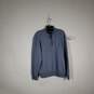 Mens Mock Neck Long Sleeve Quarter-Zip Pullover Sweater Size Large image number 1