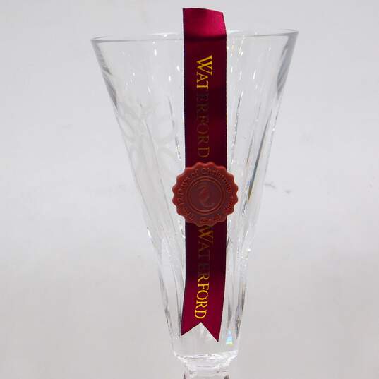 Waterford Crystal The 12 Days Of Christmas 5 Golden Rings Limited Edition Flute image number 3
