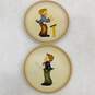 Vintage Goebel Hummel Little Music Makers Plates Set of 4 image number 4