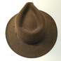 Indiana Jones 100% Wool Hat Brown Medium image number 4