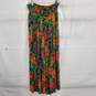 Vintage Karen Kane Multicolor Floral Print Women's Maxi Skirt Size 8 NWT image number 2