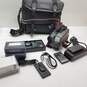 JVC GR-AX900U Camera and Assorted Accessories in Case image number 1