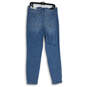 NWT Womens Blue Soho Denim Medium Wash High Rise Skinny Leg Jeans Size 14 image number 2