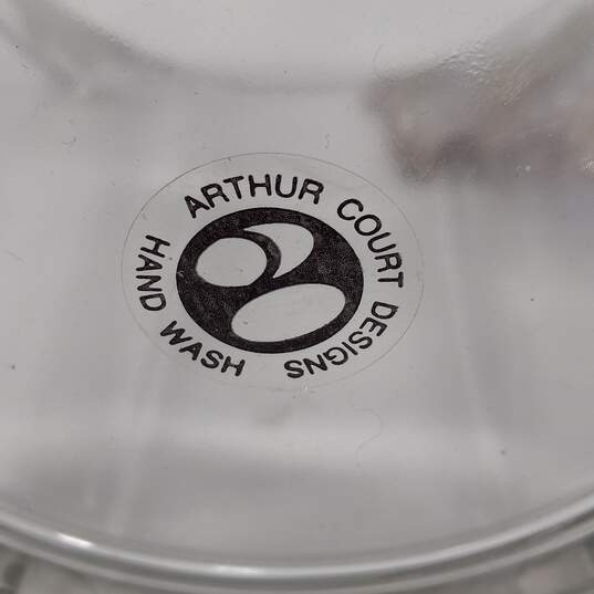 Arthur Court Grapevine Aluminum & Glass Ice Bucket image number 5