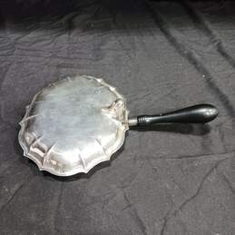 Vintage Chippendale Silver Tone Cooking Pan