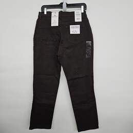 Brown Tapered Leg Denim Jeans alternative image