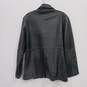 Women’s Merona Full-Zip Leather Basic Jacket Sz L image number 2