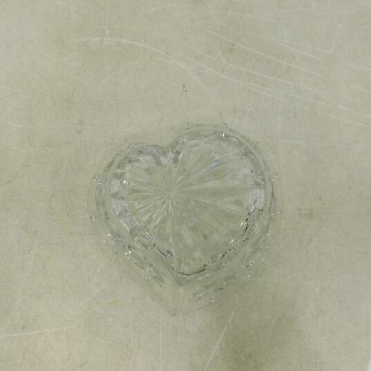 Waterford Crystal Sweetheart Bowl Heart Shaped Dish image number 3