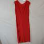 Ralph Lauren Red Midi Dress Women's 4 NWT image number 2