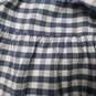 Womens Check Smocked Waist Flat Front Pull-On Midi A-Line Skirt Size Medium image number 3