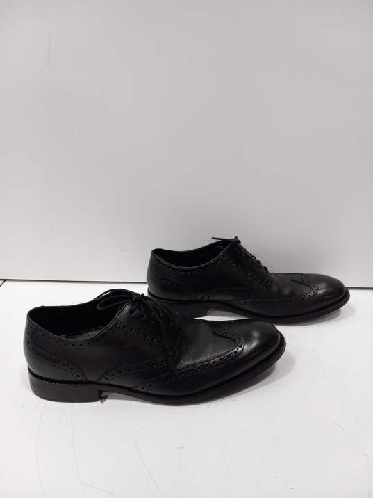 Cole Haan Men's Black Leather Dress Shoes Size 9.5 image number 4