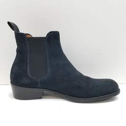 Unbranded Women's Blue Suede Chelsea Boots Size 5.5