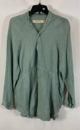Free People Green Long Sleeve - Size X Small NWT