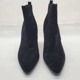 Marc Fisher Black Suede Pointed Toe Alva Boots Women's Size 9.5M alternative image