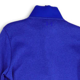 NWT Mens Blue Collared Long Sleeve Pullover Sweater Size Small alternative image