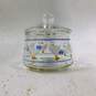VTG Anchor Hocking Farm Country Geese Glass Lidded Candy Dish & Storage Jars image number 2