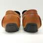 Zanzara Masaccio Leather Moccasin Loafers Oak 8.5 image number 5