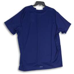 Adidas Mens Blue Crew Neck Short Sleeve Pullover T-Shirt Size 2XL alternative image