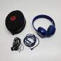 Beats By Dre Solo Blue On Ear Headphones With Case image number 1