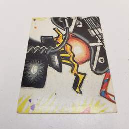 Vintage 1985 topps Garbage Pail Kids Bad Breath Seth (70a) Trading Card Sticker alternative image