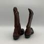 Womens Brown Leather Pointed Toe Pull-On Cowboy Western Boots Size 5.5 M image number 2