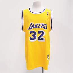Mitchell & Ness Hardwood Classic L.A. Lakers Magic Johnson #32 Gold Jersey Sz. XL