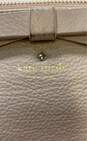 Kate Spade Gray Leather Zip Crossbody Bag image number 5