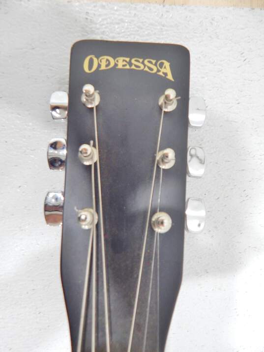 Odessa by Dixon USA Brand SD-05 Model Acoustic Guitar w/ Soft Gig Bag (Parts and Repair) image number 4