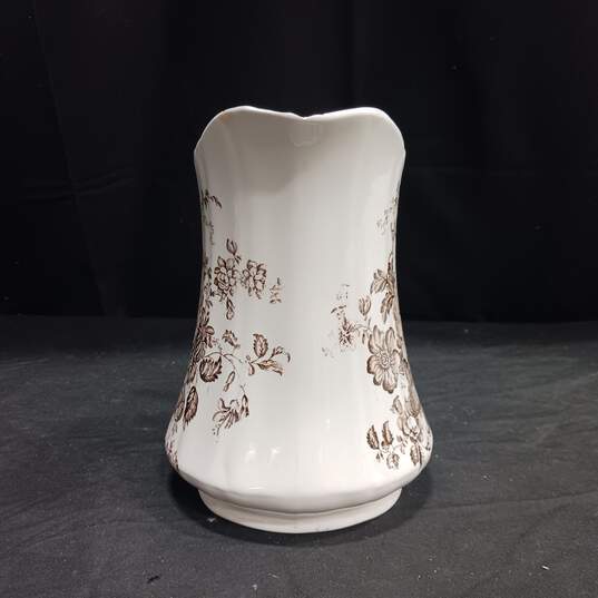 Vintage Charlotte Brown By Alfred Meakin Pitcher image number 2