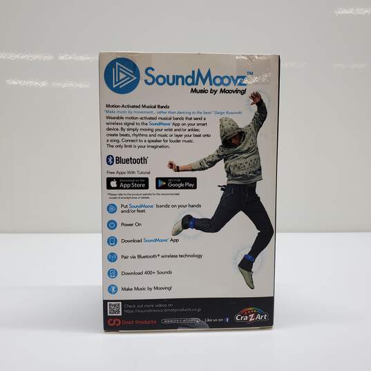 CraZArt SoundMoovz Music by Moving BMZ001 Black Motion Activated Musical Bandz image number 3