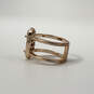Designer Kendra Scott Elyse Gold-Tone Rhinestone Drusy Double Band Ring image number 3