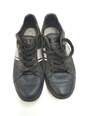 Lacoste Europa Black Leather Lace Up Sneakers Men's Size 10 M image number 7
