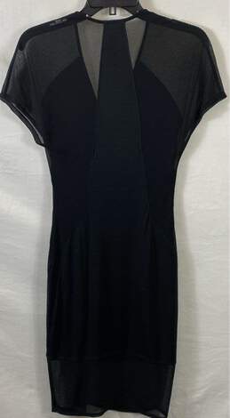 Helmut Lang Women Black V Neck Dress S alternative image