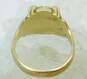 Vintage 9K Yellow Gold Class Ring 6.9g image number 6
