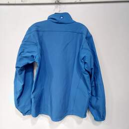 Marmot Men's Blue Full Zip Soft Shell Windbreaker Jacket Size M alternative image
