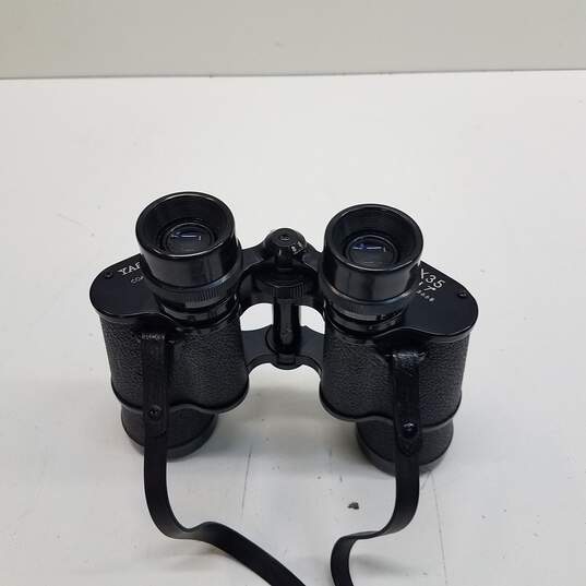 Vintage Yashica Wide Angle Fully Coated Optics Binoculars 7x35 7° w/ Case image number 5