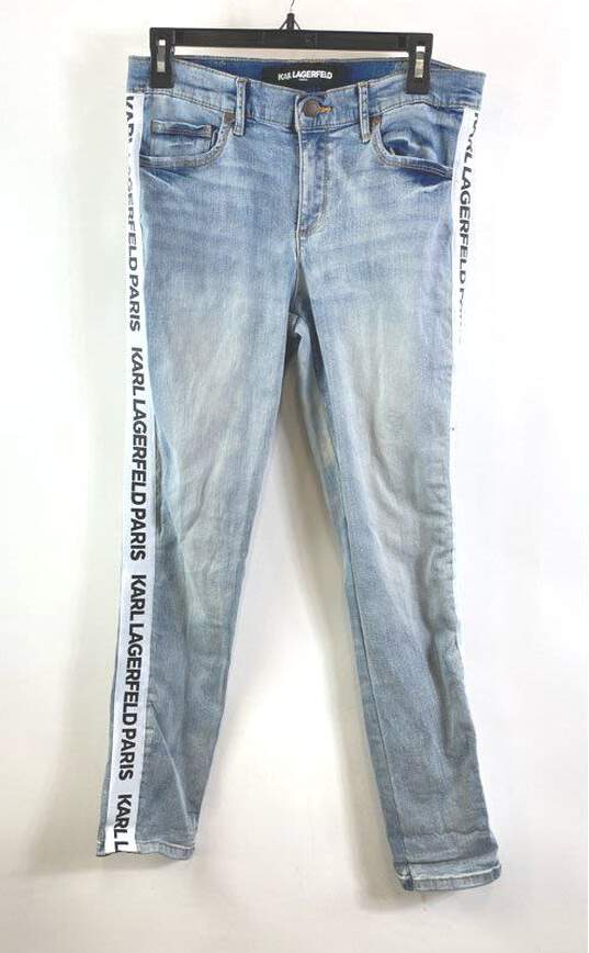 Karl Lagerfeld Blue Jeans - Size 8 image number 1