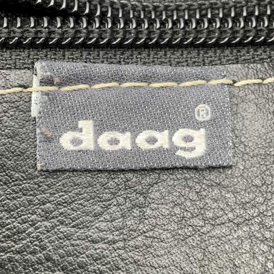 Daag Mens Gray Brown Adjustable Strap Inner Pocket Zipper Crossbody Bag image number 4