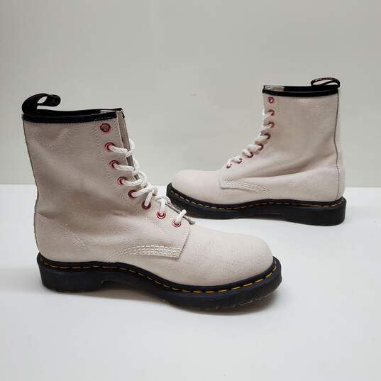 WOMEN'S DR. MARTENS 1460 BEJEWELLED COMBAT BOOTS SIZE 10 image number 2