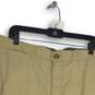 NWT Tommy Hilfiger Mens Tan Khaki Slash Pocket Flat Front Chino Shorts Size 38 image number 3