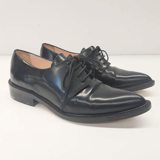 Barney's New York Patent Leather Oxfords Dress Shoes Women's Size 6 image number 1