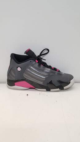 Air Jordan 654969-028 GS Retro 14 Hyper Pink Size 6Y Women's 7.5