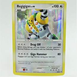 Pokemon TCG Regigigas Holofoil Oversized Jumbo Promo Card DP40