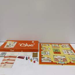 Clue Board Game 1956